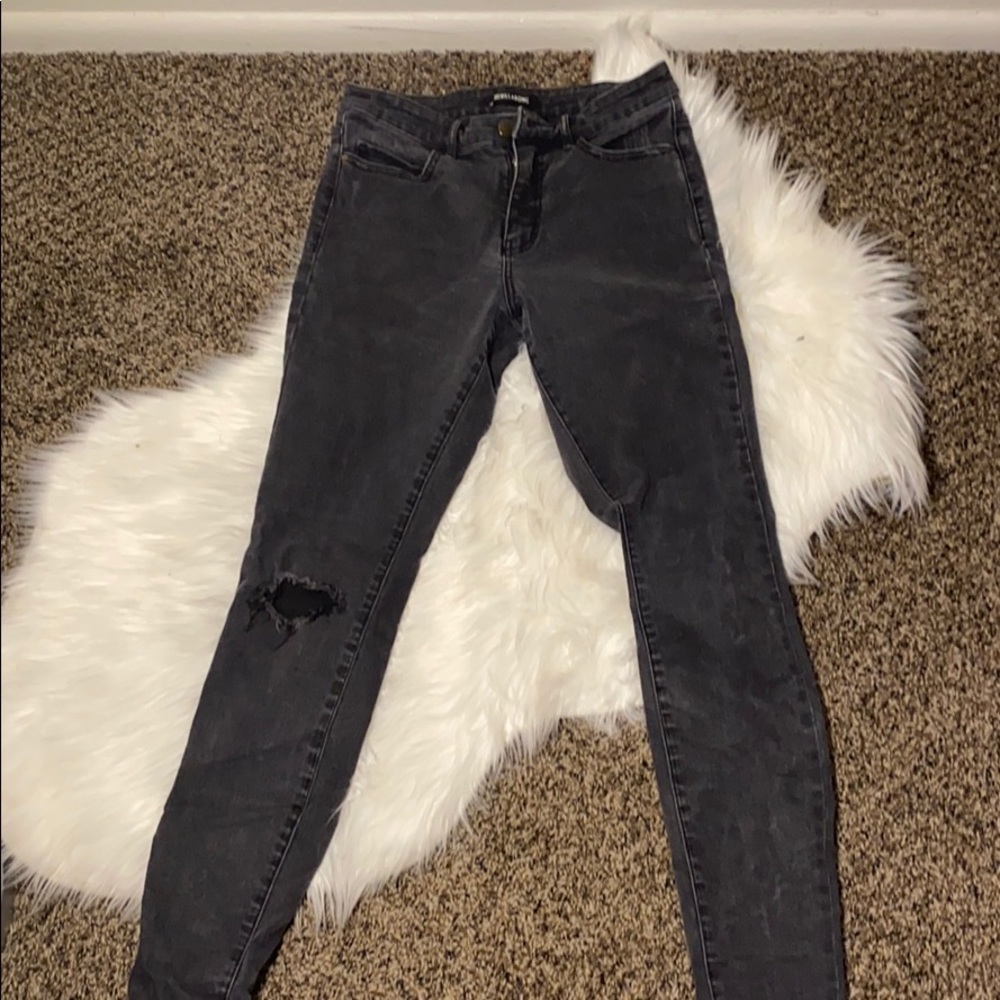 Skinny high waisted jean